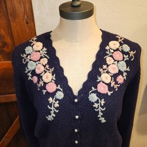 Deadstock vintage knit cardigan